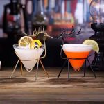 Elegant Deer Iron Cocktail Glass - Unique Glassware For Parties And Bars 3 1009 8F3775