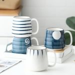 Hand-Painted Japanese Ceramic Mug - 500Ml Large Porcelain Coffee &Amp; Tea Cup 4 1028 F0D02B