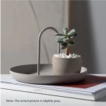 Modern Nordic Round Plastic Tray - Multi-Use, Eco-Friendly Organizer For Home Decor 6 1695 810C8F