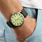 Luxury Military-Inspired Sports Quartz Wristwatch With Luminous Hands And Calendar 4 2639 9406Cc