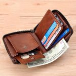 Compact Rfid-Blocking Genuine Leather Wallet For Men 3 3544 D8Bde8