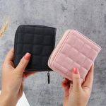 Chic Mini Zipper Wallet With Coin Purse 2 3547 9E6D23
