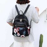 2023 Trendy Floral Print Nylon Backpack For Women 7 3644 Cfbe28
