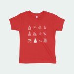 Christmas Trees Toddler Jersey Short-Sleeve T-Shirt 3 4495 712598