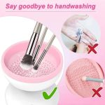 Portable Usb Electric Makeup Brush Cleaner: Automatic Cosmetic Brush Washing Machine 4 5219 7Cba4D
