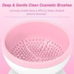 Portable Usb Electric Makeup Brush Cleaner: Automatic Cosmetic Brush Washing Machine 5 5219 C5862B