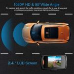 Hd Car Dvr With Wide-Angle Lens And Built-In Display 6 5843 E7053E