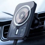 15W Fast Charging Magnetic Wireless Car Charger With Air Vent Phone Holder Stand For Iphone 12, 13, 14 Pro Max Series 1 5854 232D27