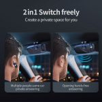 2 In 1 Bluetooth-Compatible Handsfree Speakerphone Car Kit With Earphone Sun Visor 7 5907 Bb5E1E