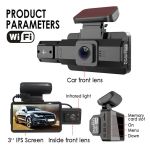 1080P Hd Dash Cam With 360° Wide Angle, Night Vision, And G-Sensor 6 5908 5Cf99B