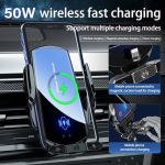 50W Wireless Car Charger With Air Vent Stand &Amp; Fast Charging Station For Iphone &Amp; Samsung 4 5913 2D0Fe3