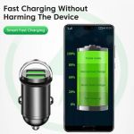 200W Dual Usb Fast Charging Car Phone Adapter With Qc 3.0 5 5954 9D71Ff