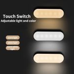 Rechargeable Wireless Car Reading Light With Remote Control 3 6487 39F287