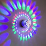 Colorful Spiral Led Wall Lamp 3 684 C86D6E
