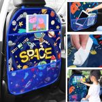 Cartoon Car Seat Back Protector With Storage Organizer 2 7017 Cb90Ed