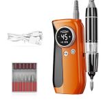 High-Speed 45000Rpm Rechargeable Nail Drill Kit - Professional Cordless Manicure Set 1 8071 B589Ad