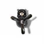 Refreshing Pilot Bear Car Air Freshener With Rotating Propeller - Lemon Scent 2 10184 E3C690
