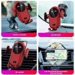 Universal Car Stand Wireless Charger Smart Sensor Air Outlet Mount 6 10194 2B363B