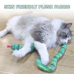 Greedy Snake Catnip Toy: Plush, Interactive Play For Cats &Amp; Small Dogs 4 10296 Af4De5