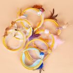 Interactive S-Spring Cat Tunnel With Pendants And Bells 7 10333 F01209