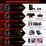 Wired Gaming Headset With 7.1 Surround Sound &Amp; Rgb Led Lighting 7 11922 F5501D