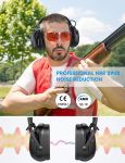 Bluetooth Noise-Canceling Safety Ear Muffs With Adjustable Hearing Protection 3 12357 6Faf40