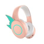 Bat Wing Wireless Bluetooth Headphones With Rgb Lighting &Amp; Hd Mic 7 12384 Af1A23