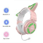Wireless Bluetooth 5.3 Headphones With Hd Mic And Enc, Hifi Sound, App-Controlled Lights &Amp; Custom Sound Effects 2 12385 0A6412