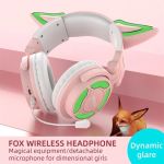 Wireless Bluetooth 5.3 Headphones With Hd Mic And Enc, Hifi Sound, App-Controlled Lights &Amp; Custom Sound Effects 3 12385 78C912