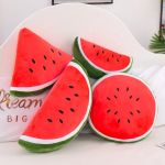 Charming Watermelon Plush Nap Pillow 6 9108 01829D
