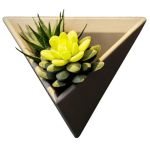 Modern Nordic Triangle Wall-Mounted Cement Flowerpot 1 9178 565290